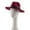 Wine, variant on Elegant Feather Sun Hat With Wide Brim For Women For Daily Wear And Festive Celebrations Lanyard Campaign Hat Rain Womens Top Hat Exploring Hat Buckets for Men Winery Tote Clout Visor Mens Floppy Hat