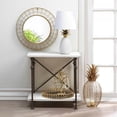 thumbnail image 2 of Home Decorative Dome-Style Frame Round Gold Wire Wall Mirror, 2 of 2