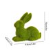 thumbnail image 3 of Uuiauoio Easter Rabbit Decoration Green Moss Plush Rabbit Artificial Sculpture Green Plush Rabbit Ornament Spring Garden Decoration Easter Gift Easter Decoration(1 pc), 3 of 6