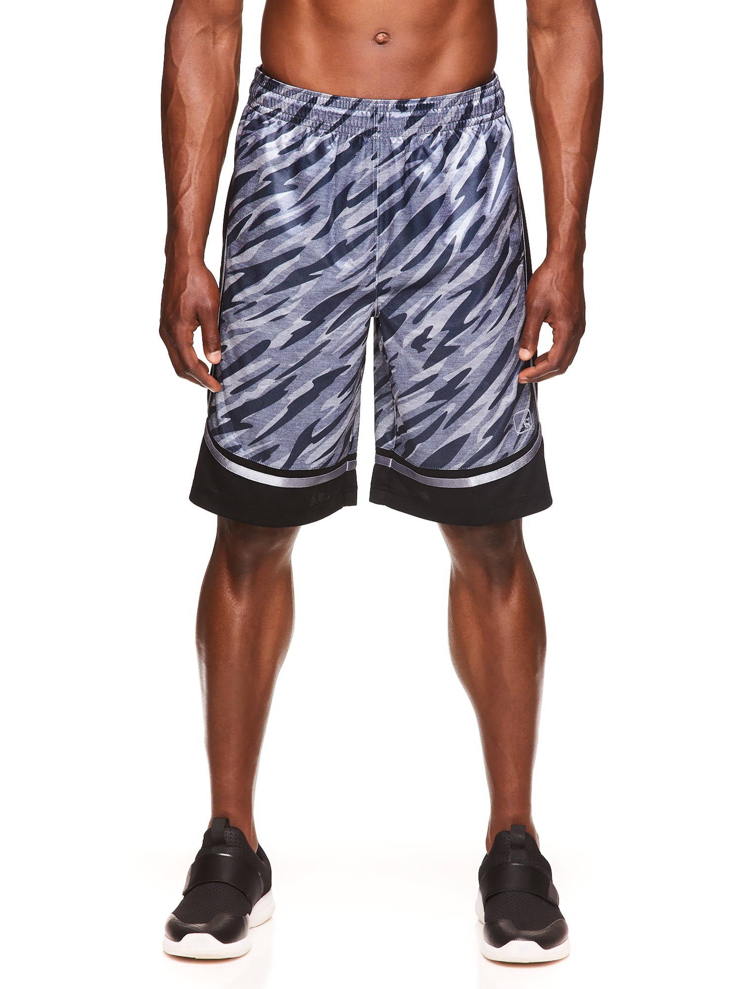 AND1 Black w/Blue Camo Basketball Shorts