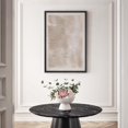 thumbnail image 4 of HFDF Canvas Print Wall Art Faded Textured Brown & White Color Blocks Abstract Shapes Illustrations Minimalism Contemporary Nordic Decorative for Living Room, Bedroom Black 12x18inch Framed, 4 of 6