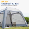 thumbnail image 4 of Refugio inflable OakpeDion, instalación instantánea, 3 x 3 m, para acampar, 4 of 7
