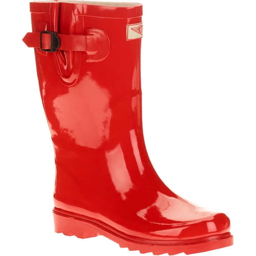 short rain boots walmart