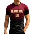 thumbnail image 5 of FINALGANG Mens Personalized Soccer TShirt With Gradient Color Print Team Name Number Breathable Quick Dry For Team Training Matches Casual Sports Activities Classic Tee, 5 of 7