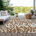 thumbnail image 6 of Addison Rugs Chantille Indoor/Outdoor Transitional Animal Print Paprika Washable Rectangle Rug, 5' x 7'6", 6 of 6