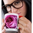 thumbnail image 2 of 3drose, All Rosy Flowers Macro Photography, 11oz Two-tone Red Mug, 2 of 6