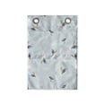 thumbnail image 1 of Tropical Hanging Pocket Organizer, Summer Exotic Strelitzia Bird of Paradise Pastel Colored Repetition, Printed Polyester Storage Bag with Pockets, 14" x 20", Pale Blue and Multicolor, 1 of 2