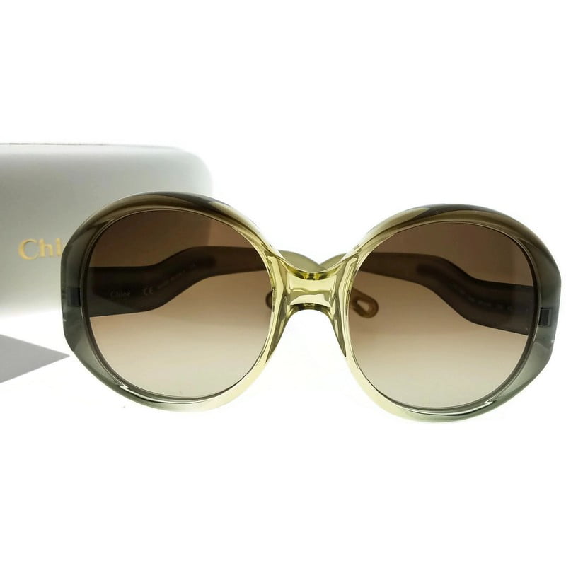 chloe 57mm oval sunglasses