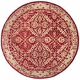 thumbnail image 5 of SAFAVIEH Anatolia Lysette Floral Area Rug, Red/Ivory, 4' x 6', 5 of 8