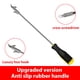 thumbnail image 5 of Herramienta de gancho para limpieza de neumáticos, herramienta para eliminar muescas y residuos de neumáticos de automóvil con construcción de plástico y acero inoxidable para una prevención, 5 of 9