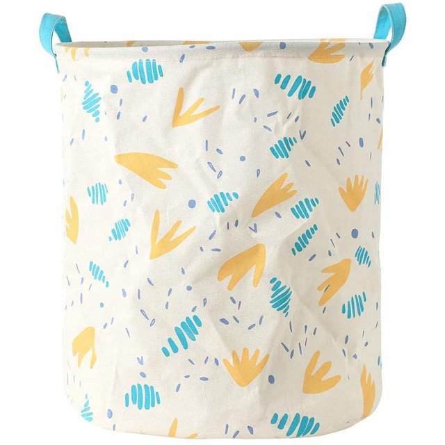Floral World Foldable Basket Organizer, Large