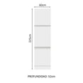 thumbnail image 3 of Despensero Alacena Multiuso Madesa 3 Puertas GL, 3 of 5