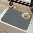thumbnail image 3 of Absorbent Dish Drying Mat for Kitchen Counter, Heat Resistant Non- Rubber Backed Coffee Bar Mat for Countertops, Fits Under Coffee Maker Machine, Hide Stain Protective Countertop Mat, 3 of 5