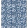 thumbnail image 3 of Ambesonne Floral Duvet Cover Sets, Sketch of Chrysanthemums, 2-Twin, Blue Grey Slate Blue, 3 of 4