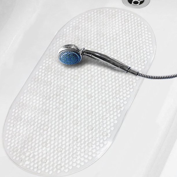 Semfri Bath Tub Shower Mat 27x15 inch Non Slip Bath Tub Mats Shower Mat