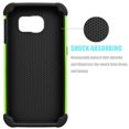 thumbnail image 4 of Galaxy S6 Case, Samsung Galaxy S6 Case, [Black] Rugged Rubber Plastic Impact Defender Slim Hard Case Cover Shell For Samsung Galaxy S6 S VI G9200 GS6 All Carriers, 4 of 4