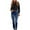 *Dark Blue, variant on ClodeEU Women's Bootcut Jeans,Skinny Mid-Rise Jeans Dark Blue,Womens Plus XXL