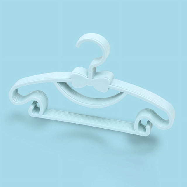 Perchas de plástico, 10 Uds. Perchas de almacenamiento para niños, perchas gruesas, perchas para niños, rendimiento finamente ajustado