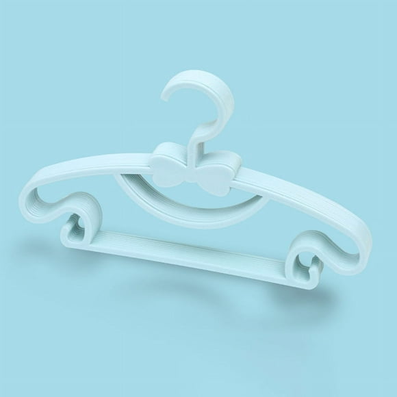 Perchas de plástico, 10 Uds. Perchas de almacenamiento para niños, perchas gruesas, perchas para niños, rendimiento finamente ajustado