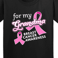 thumbnail image 4 of Inktastic For My Grandma-breast Cancer Awareness Youth T-Shirt, 4 of 5