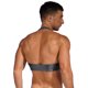 thumbnail image 4 of Camiseta sin mangas brillante para gimnasio, ropa para hombre, Top corto elástico sin mangas, trajes con formas del cuerpo, camisetas de Fitness de Color sólido, chaleco de culturismo, 4 of 5