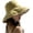 Yellow, variant on CoCopeaunts Women's Sun Hat Packable Reversible Bucket Hat UV Sun Protection Wide Brim Fishmen Caps Summer Beach Cap Commute Outdoor
