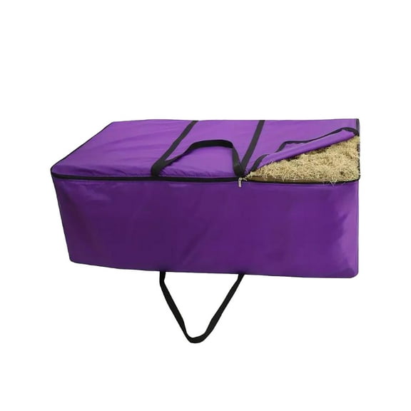 Substantia Oxford Fabric Hay Storage Bag For Livestock Feed Transport With Ventilated Design And Reinforced Handles