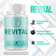 Revital Advanced Formula Pills Supporting Energy and Healthy Lifestyle 60 Capsules