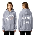 thumbnail image 5 of LIZUOJUN Oversized Football Sweatshirt for Women Hooded Pullover with Pockets Soft Cotton Blend Casual Game Day Outfits for Women Fall Winter 2026 XS, 5 of 9