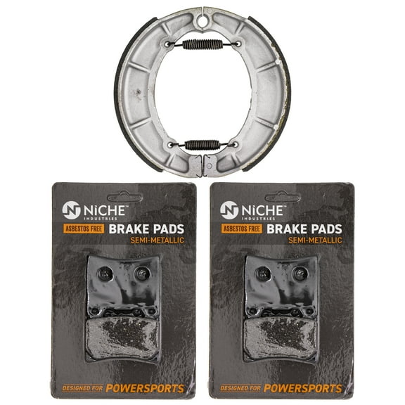 Niche Brake Semi-Metallic Pad with Shoe Set for Yamaha Virago 750 Motorcycle MK1002661