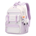 thumbnail image 2 of Gyujnb School Backpack, Backpack School Bag Large Capacity Lightweight Durable Bookbag for Elementary Middle High School Students, Backpack for School, 2 of 4