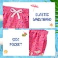 thumbnail image 4 of Aideaone Boys Swim Trunks with Compression Liner Casual Bathing Suit for Kids Swim Shorts 6-18 Years, 4 of 5