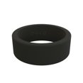 thumbnail image 3 of Men s Basic Flat Silicone Ring, Black - Size 11, 3 of 3