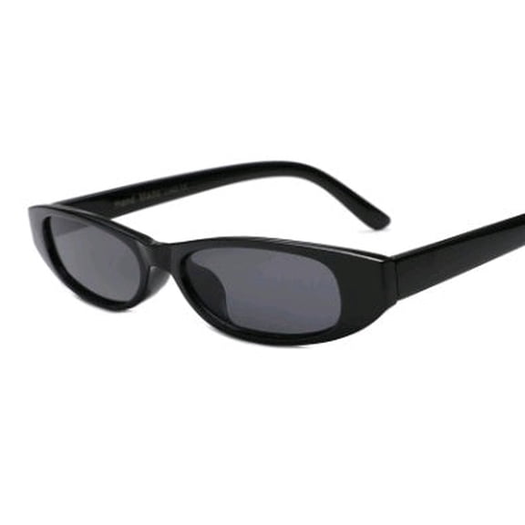 Womens Fashion Sunglasses UV400 Protection Small Frame Candy Color Plastic Frames High Strength Lenses Classic