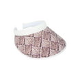 thumbnail image 2 of Top Headwear Two-Tone Weave Clip-On Visor - Pink, 2 of 5