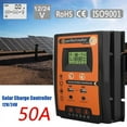 thumbnail image 5 of 2-DAY DELIVERY Motor Genic 12V-24VPor MPPT 30A-100A Solar Panel Regulator Charge Controller Dual USB, 5 of 8
