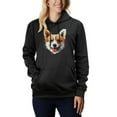 thumbnail image 2 of COMIO Love Dog Hoodie Sweatshirts for Women Corgi Dogs Animal Lovers Womens Hoodie, 2 of 4