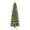 Green, variant on YESSW 4ft Prelit Artificial Hinged Slim Pencil Christmas Tree with Warm White Lights, Full Branch Tips, Good Choice Decoration for Xmas Holiday,Green