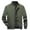 Army Green, variant on Men's Waterproof Long Rain Coats Slim Fit Lightweight Jackets Water Resistant Jacket Outdoor Jacket Sportswear Jacket Casual Bomber Jacket