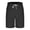 Black-B, variant on Tqyyweavej Men's Plus Corduroy Shorts Drawstring Wide Leg Solid Color Athletic Shorts Elastic Waisted Baggy Workout Shorts with Pockets