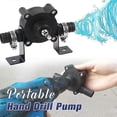 thumbnail image 2 of Bomba de taladro eléctrica portátil, bomba de agua para fluido de aceite diésel, minibomba de transferencia de líquido autocebante manual, herramienta para jardín doméstico y exterior., 2 of 5