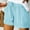 Light Blue, variant on GERsome Summer Solid Color Shorts for Women Casual Sweat Jogger Yoga Lounge Shorts Drawstring Comfy Elastic High Waist Running Shorts with Pockets