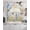 Multicolor, variant on Floral Hummingbird Swag Kitchen Curtains Sets for Windows 24 Inch Length, Spring Watercolor Flowers Short Window Curtain Panels Swags Valances and Tiers 3 Piece Set for Cafe/Dining Room