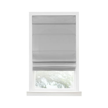 Ergode Cordless Blackout Roman Window Shade 27X64 Grey