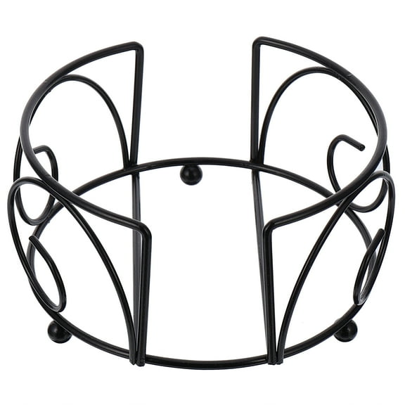GAXIRE Round Coasters Holder Iron Coaster Display Stand Minimalist 1Pcs