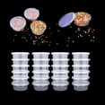 thumbnail image 2 of 25 Pc Slime Storage Containers Foam Ball Storage Cups Containers With Lids, 2 of 6