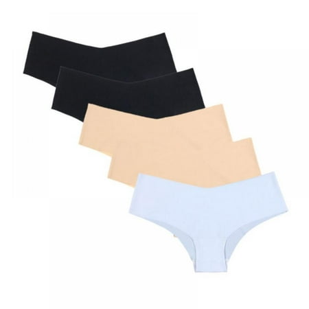 

Women s Traceless V-shaped Abdominal Care Pregnancy Breathable Low Waist Ultra Comfort Soft Briefs(5-Packs)
