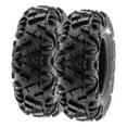 SunF All Terrain ATV UTV Tires 25x812 & 25x1012 6 PR A033