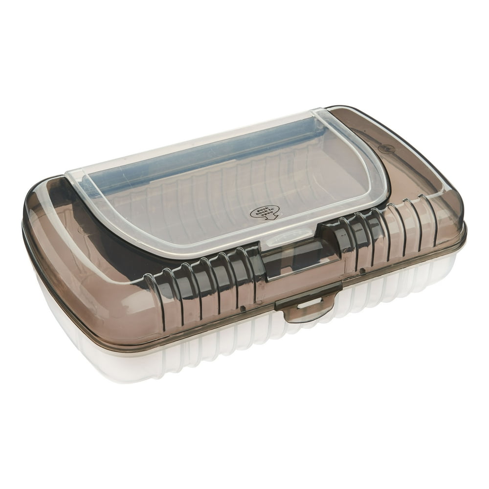 Pen + Gear Double Decker Pencil Box, Black School Box, New Color