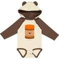 thumbnail image 3 of Inktastic Cute Kawaii Peanut Butter Boys or Girls Long Sleeve Baby Bodysuit, 3 of 5